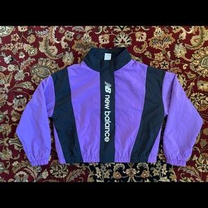Purple New Balance sport jacket.